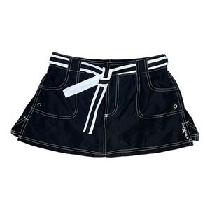 Y2K Swim Skirt Micro Mini Low Waist